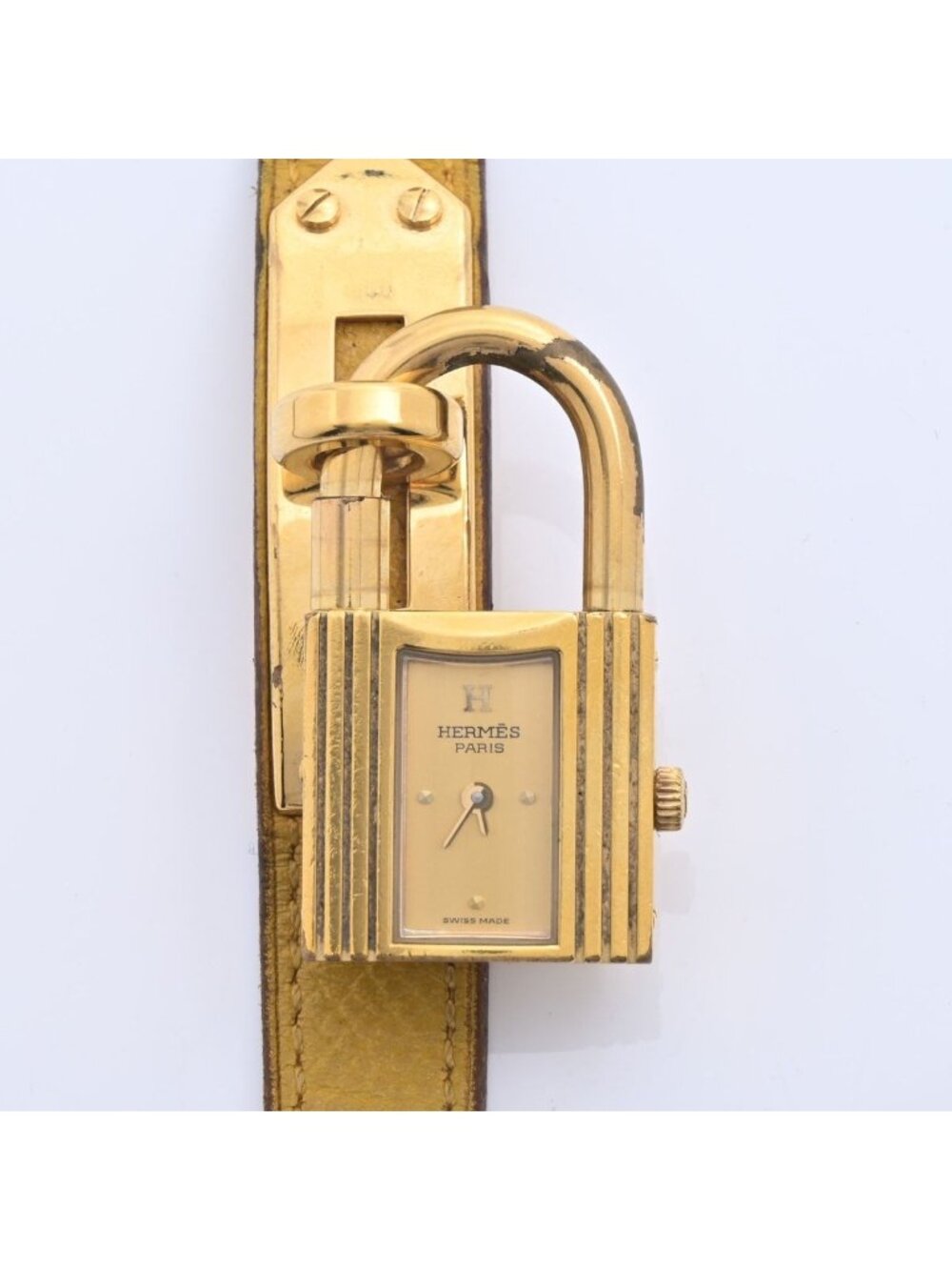 Hermes Watch Kelly Gold